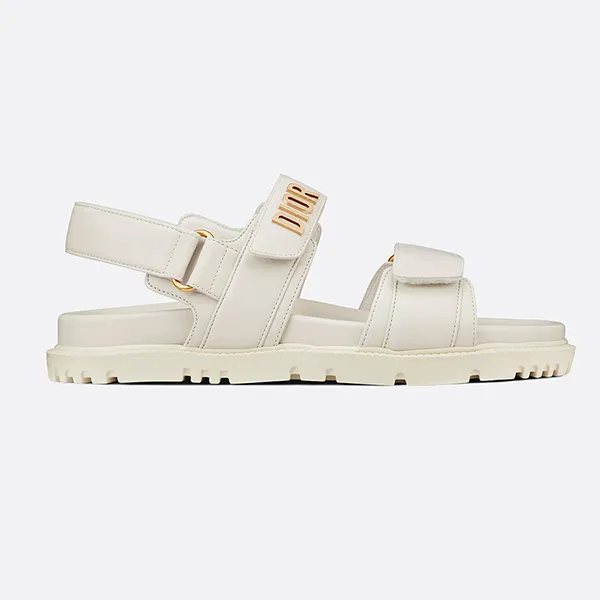 Dép Nữ Dior Dioract Sandal KCQ547LAB_S03W Màu Trắng Size 36 - Dép - Vua Hàng Hiệu