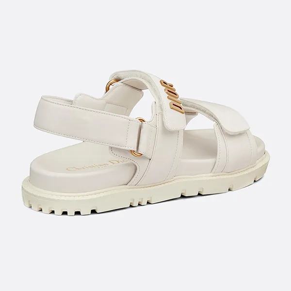 Dép Nữ Dior Dioract Sandal KCQ547LAB_S03W Màu Trắng Size 36 - Dép - Vua Hàng Hiệu