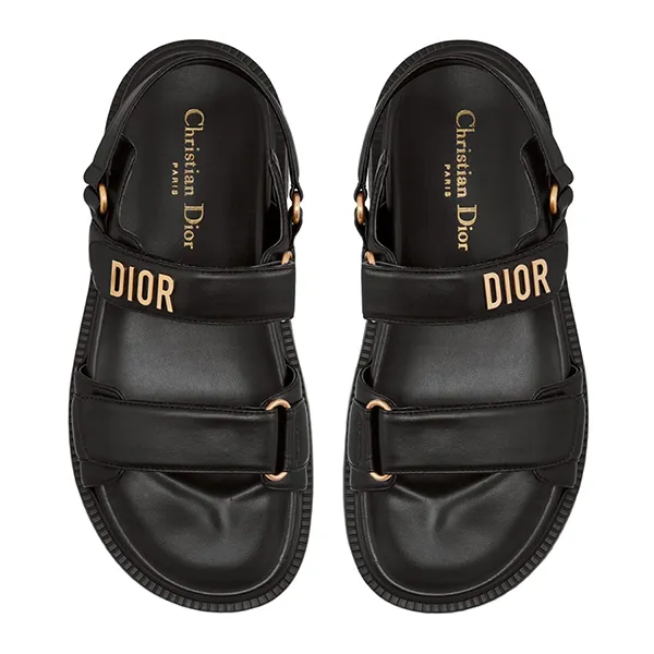 Dép Nữ Dior Dioract Sandal KCQ547LAB_S900 Màu Đen Size 35 - Dép - Vua Hàng Hiệu