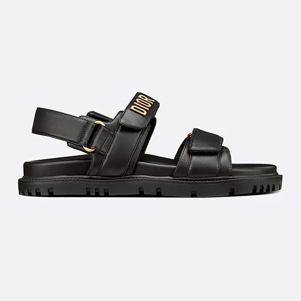 Dép Nữ Dior Dioract Sandal KCQ547LAB_S900 Màu Đen Size 35 - Dép - Vua Hàng Hiệu