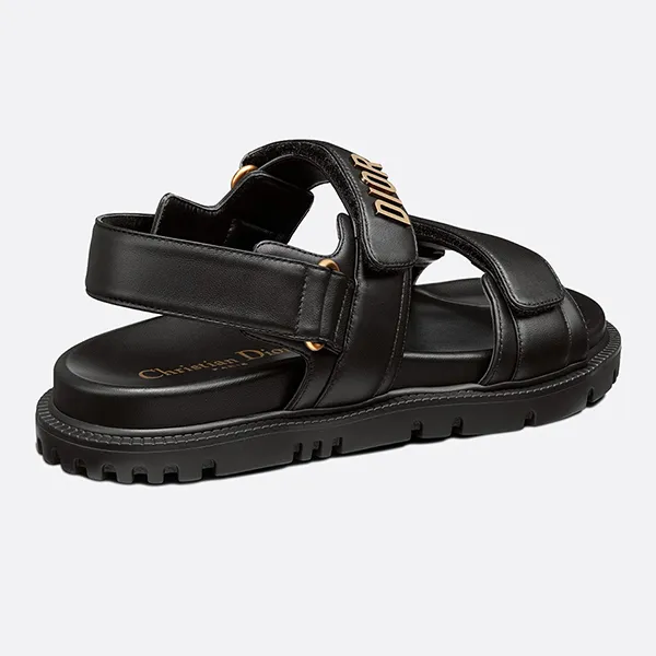Dép Nữ Dior Dioract Sandal KCQ547LAB_S900 Màu Đen Size 35 - Dép - Vua Hàng Hiệu