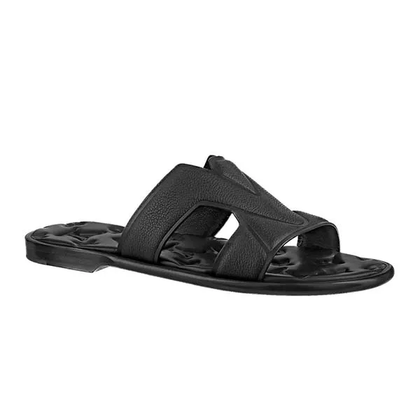 Dép Nam Louis Vuitton LV Oasis Mules Black 1AA4CB Màu Đen Size 41 - Dép - Vua Hàng Hiệu