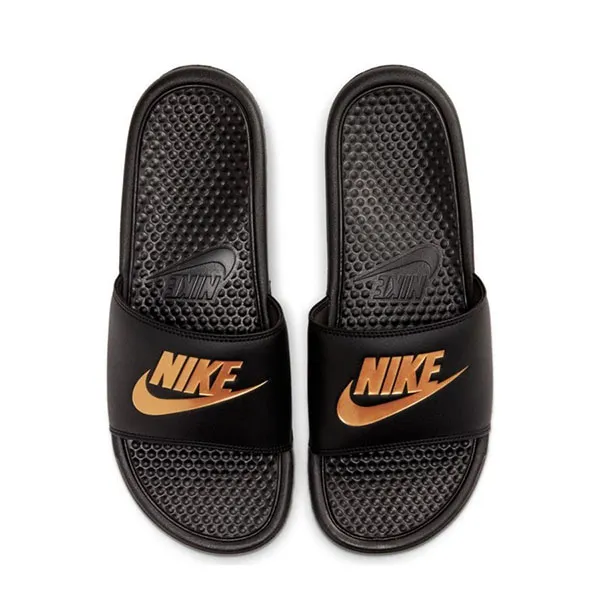 Dép Nam Nike Benassi Jdi Black Gold Slider 343880-016 Màu Đen Size 44 - Dép - Vua Hàng Hiệu