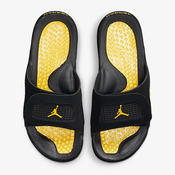 Dép Nam Nike Jordan Hydro 4 Retro 532225-017 Màu Đen Vàng Size 40 - 1