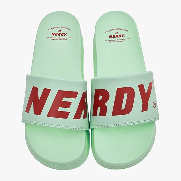 Dép Nerdy Big Logo PNES22AE17 Màu Xanh