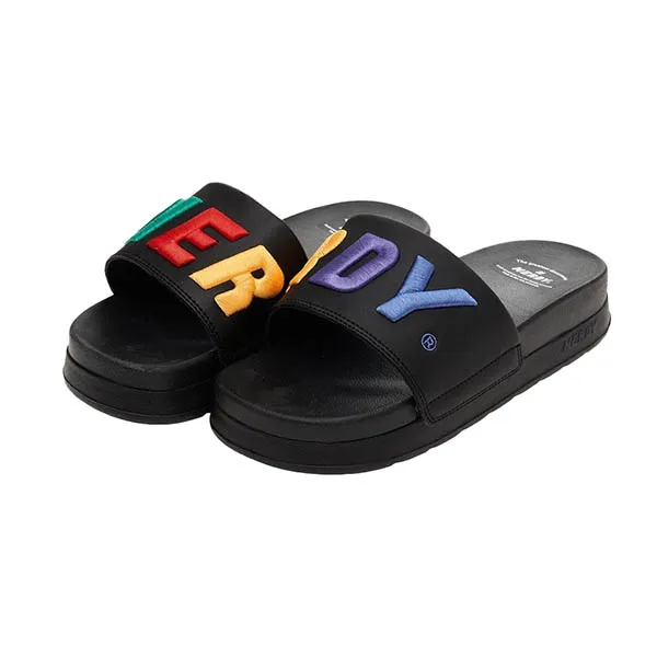 Dép Nerdy Rainbow Slide PNES22AE18 Màu Đen
