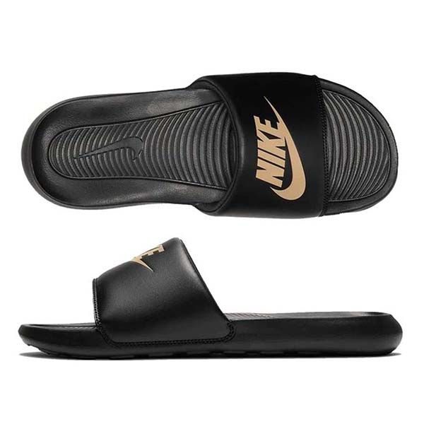 Dép Nike Victori One Slide Black Metallic Gold CN9675-006 Màu Đen Phối Vàng Size 41 - 4