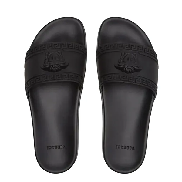 Dép Versace Medusa Slide Black Màu Đen Size 40