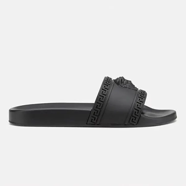 Dép Versace Medusa Slide Black Màu Đen Size 40