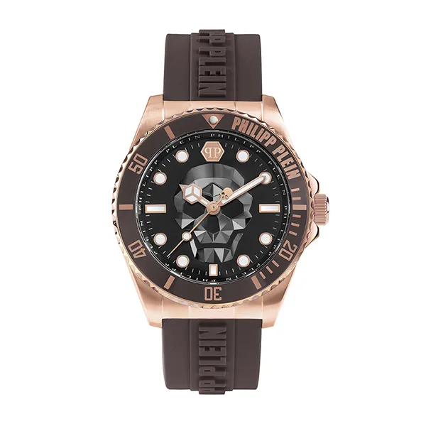 Đồng Hồ Nam Philipp Plein $Kull Diver Watch AABA-MWS0054-PXV037N_04 Màu Vàng Hồng