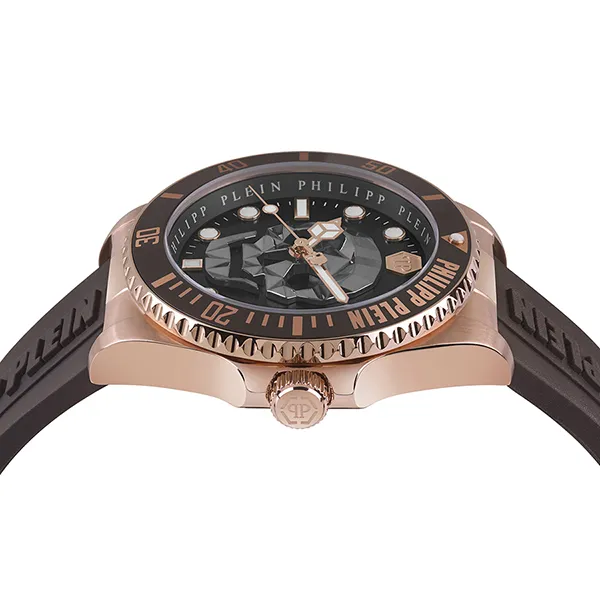 Đồng Hồ Nam Philipp Plein $Kull Diver Watch AABA-MWS0054-PXV037N_04 Màu Vàng Hồng