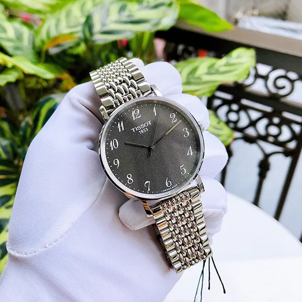 Đồng Hồ Nam Tissot Everytime T109.410.11.072.00 T1094101107200 Màu Đen Bạc - Đồng hồ - Vua Hàng Hiệu