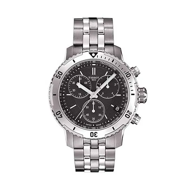 Đồng Hồ Nam Tissot T067.417.11.051.01 Màu Đen Bạc