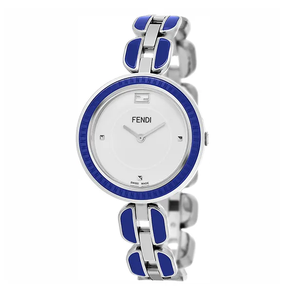 Đồng Hồ Nữ Fendi My Way White Dial Ladies Watch F357024003 Màu Trắng Xanh Size 32