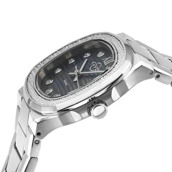 Đồng Hồ Nữ Gevril GV2 Potente Diamond Quartz Ladies Watch 18200B Màu Bạc - Đồng hồ - Vua Hàng Hiệu