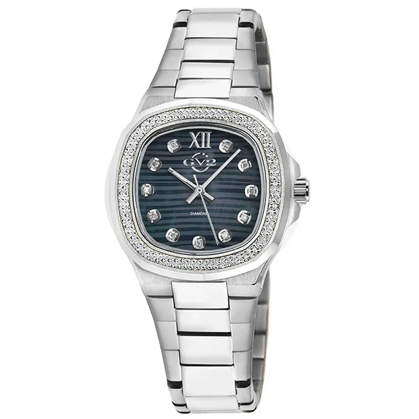Đồng Hồ Nữ Gevril GV2 Potente Diamond Quartz Ladies Watch 18200B Màu Bạc - Đồng hồ - Vua Hàng Hiệu