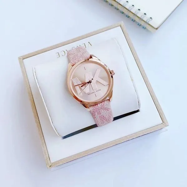 Đồng Hồ Nữ Michael Kors Quartz Rose Dial Ladies Watch MK2879 Màu Hồng