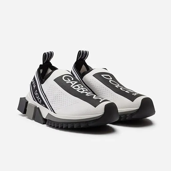 Giày Dolce & Gabbana D&G White Branded Sorrento Sneakers Màu Trắng - Giày - Vua Hàng Hiệu