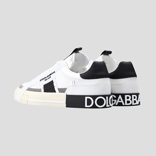 Giày Sneaker Nam Dolce & Gabbana D&G Custom 2.0 In White Leather CS1863 AO838 8B836 Màu Trắng Size 41 - 4