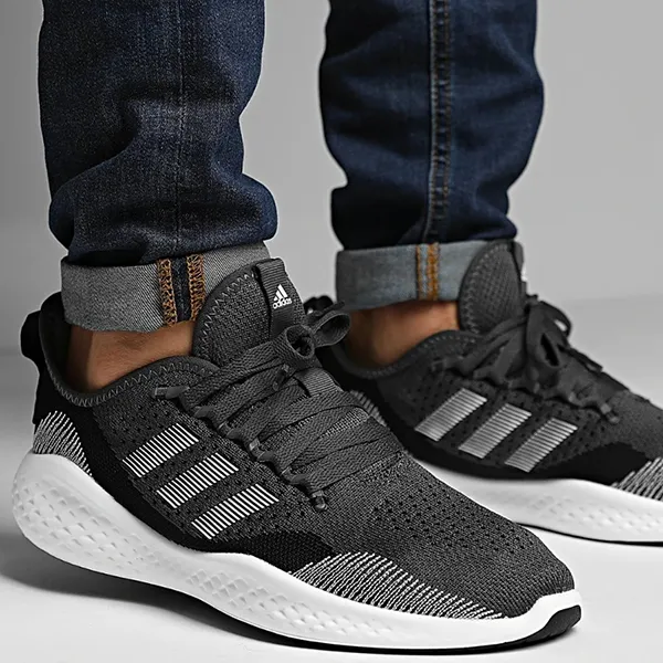 Giày Thể Thao Adidas Fluidflow 2.0 FZ1983 Màu Đen Xám - Giày - Vua Hàng Hiệu