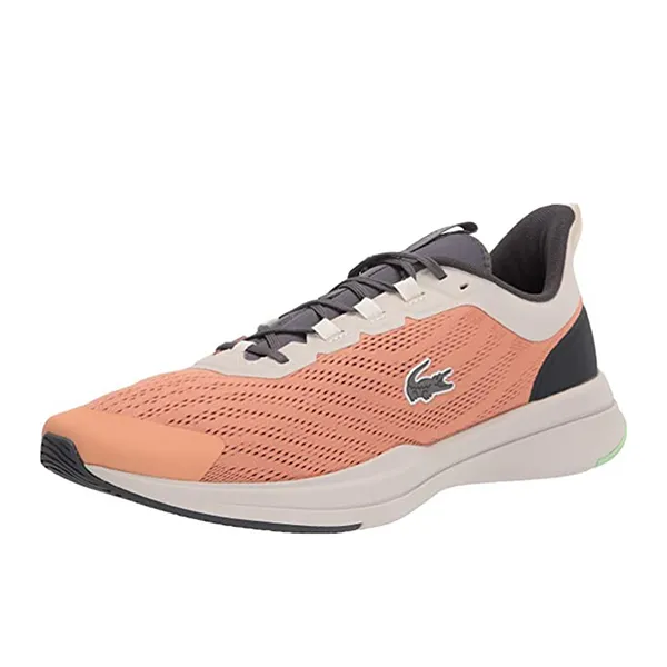 Giày Thể Thao Nam Lacoste Men's Run Spin Sneakers Màu Xám Hồng Size 43 - Giày - Vua Hàng Hiệu