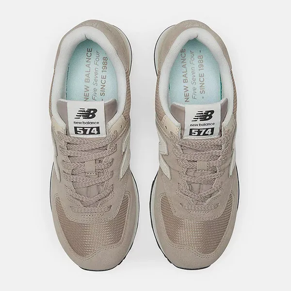 Giày Thể Thao New Balance Classic 574 U574WO2 Màu Beige - Giày - Vua Hàng Hiệu