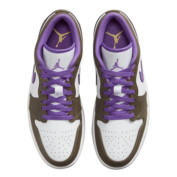 Giày Thể Thao Nike Air Jordan 1 Low Palomino 553558-215 Màu Tím Size 35.5