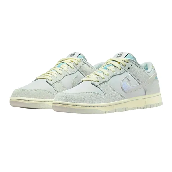 Giày Thể Thao Nike Dunk Low Light Silver And Ocean Bliss DV7210-001 Màu Xanh Bạc