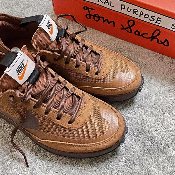 Giày Thể Thao Nike Tom Sachs Nike Craft General Purpose Dark Brown DA6672-201 Màu Nâu