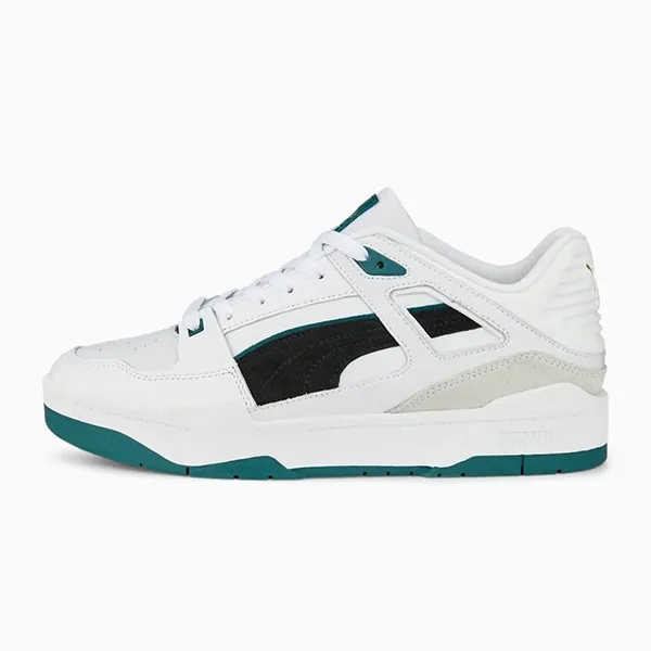 Giày Thể Thao Puma Slipstream Suede Fs 388634 03 Màu Xanh Trắng Size 36