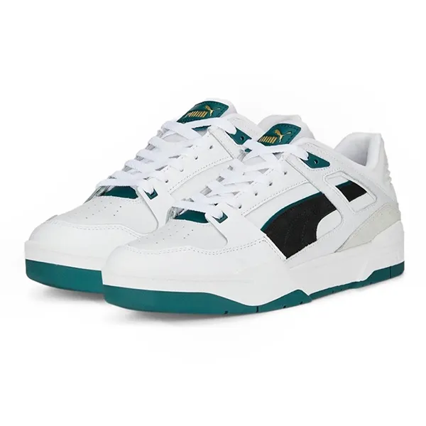 Giày Thể Thao Puma Slipstream Suede Fs 388634 03 Màu Xanh Trắng Size 36