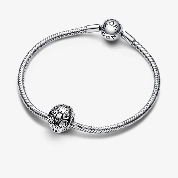 Hạt Vòng Charm Nữ Pandora Marvel Spider-Man Mask 792351C01 Màu Bạc - Trang sức - Vua Hàng Hiệu