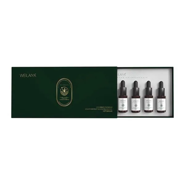 Huyết Thanh Kích Thích Mọc Tóc Weilaiya Ginger Hair Root Nourishing Essence (8 x 5ml) - Chăm sóc tóc - Vua Hàng Hiệu