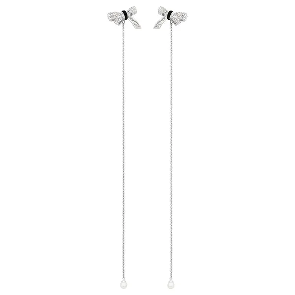 Khuyên Tai Nữ Swarovski Mademoiselle Women's Earring 5442772 Màu Bạc