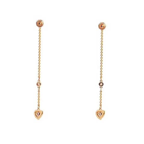 Khuyên Tai Nữ Swarovskione Pierced Earrings 5439316 Màu Vàng