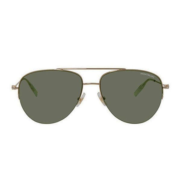 Kính Mát Montblanc Sunglasses MB0074S-002 Màu Xanh Green - 4