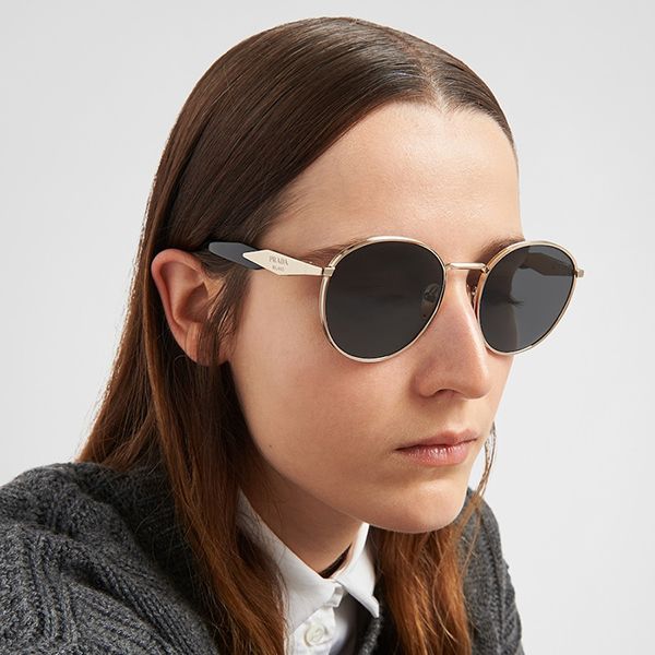 Kính Mát Prada Eyewear Collection Sunglasses SPR56Z ZVN5S0 Màu Đen - 1