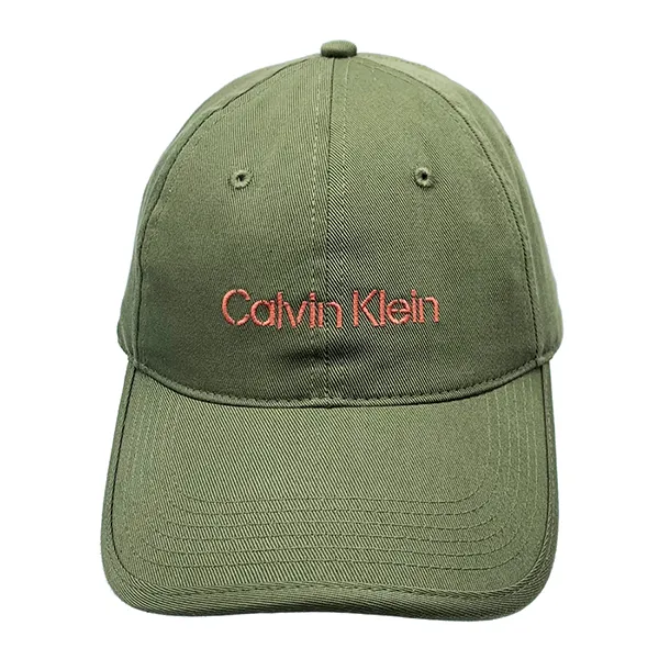 Mũ Calvin Klein Jeans Ck Logo Baseball Cap 45003323 251 Màu Xanh Rêu