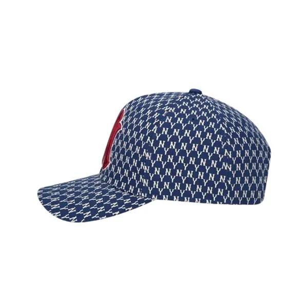 Mũ MLB Monogram Curve Adjustment Cap New York Yankees 32CPFB011-50N Màu Xanh Navy