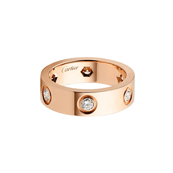Nhẫn Nữ Jewery Luxury Love Ring B4097500 Màu Vàng Hồng - Trang sức - Vua Hàng Hiệu