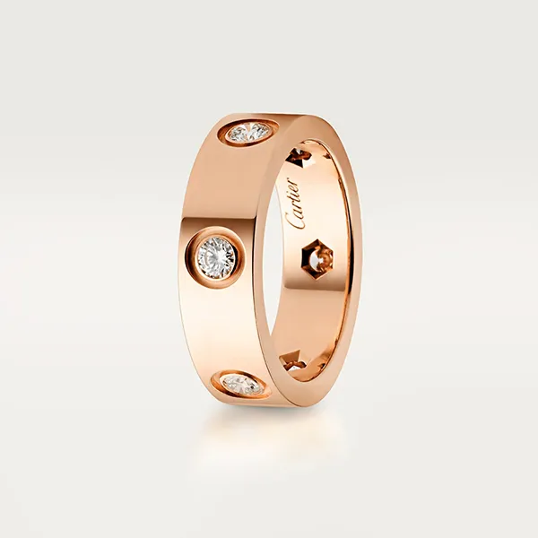 Nhẫn Nữ Jewery Luxury Love Ring B4097500 Màu Vàng Hồng - Trang sức - Vua Hàng Hiệu