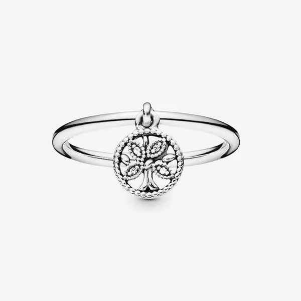 Nhẫn Nữ Pandora Anel Tree Of Life 197782CZ Màu Bạc - Trang sức - Vua Hàng Hiệu