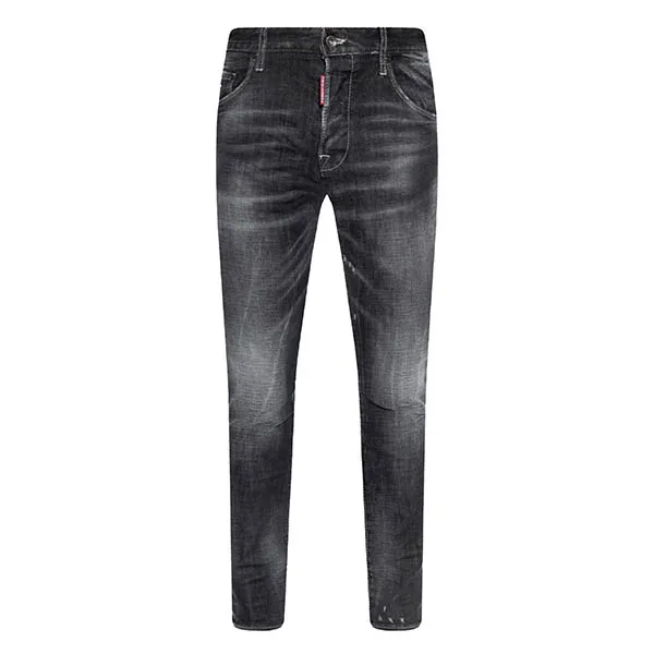 Quần Jean Nam Dsquared2 Black Distressed Dáng Skater S71LB1088 S30357 900 Màu Đen - Thời trang - Vua Hàng Hiệu