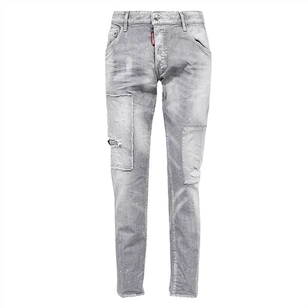 Quần Jean Nam Dsquared2 Grey Wash Dáng Skater S71LB1095 S30260 852 Màu Xám - Thời trang - Vua Hàng Hiệu