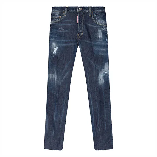 Quần Jean Nam Dsquared2 Navy Distressed Dáng Skater S71LB1099 S30789 470 Màu Xanh Đậm Size 50 - Thời trang - Vua Hàng Hiệu