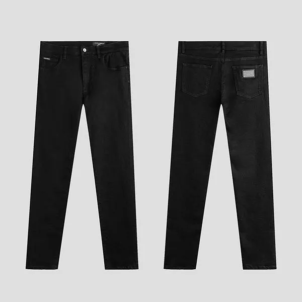 Quần Jeans Nam Dolce & Gabbana D&G Black Tag Black Dáng Skinny GY07LD G8HD1 S9001 Màu Đen