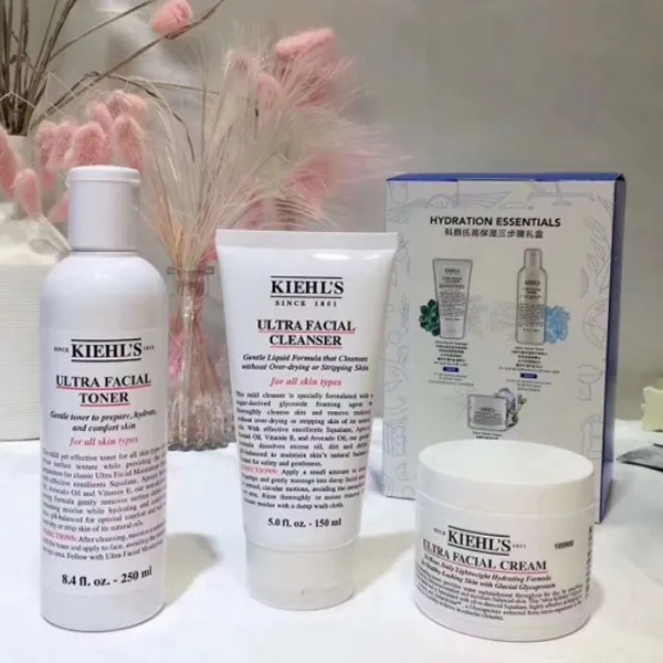 Set Dưỡng Da Kiehl's Hydration Essentials 3 Món