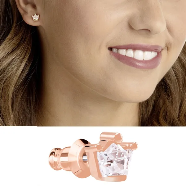 Set Khuyên Tai Swarovski Out Of This World Kiss Pierced Earrings 5456137 Phối Màu - Trang sức - Vua Hàng Hiệu