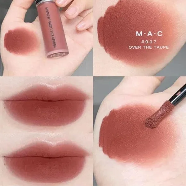 Set Son MAC Prep + Powder Kiss Lip Set Neutral Created For Macy's Full Size Set 3 Món - Son Môi - Vua Hàng Hiệu