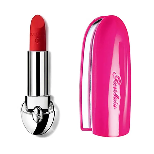 Set Son Và Vỏ Son Guerlain Rouge G Luxurious Velvet N1925 Roi Des Màu Đỏ Hồng